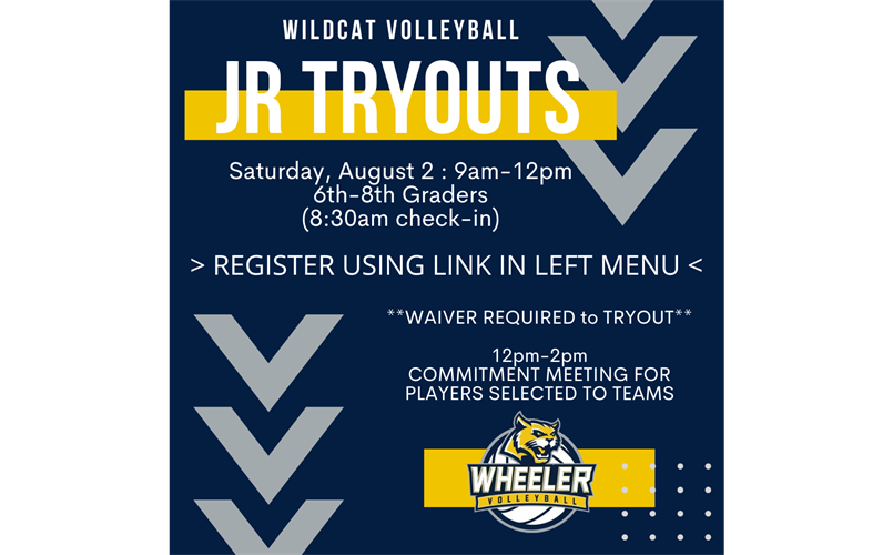 JUNIOR WILDCAT TRYOUTS